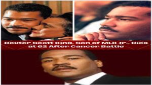 Read more about the article Dexter Scott King, Son of MLK Jr., Dies at 62 After Cancer Battle